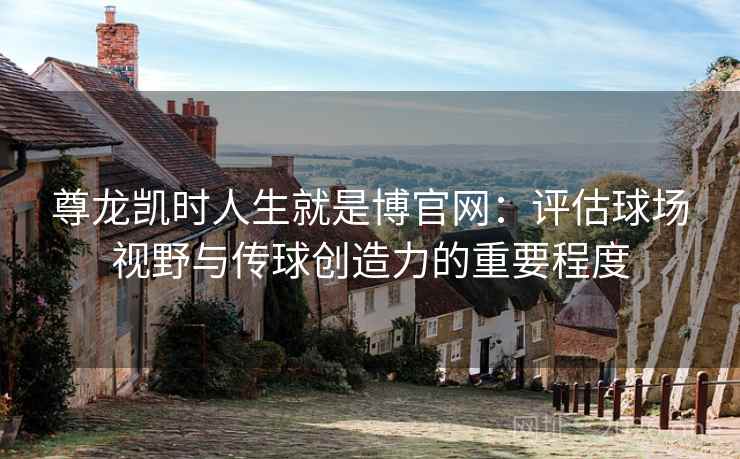 尊龙凯时人生就是博官网:评估球场视野与传球创造力的重要程度 尊龙凯时人生就是博官网:评估球场视野与传球创造力的重要程度