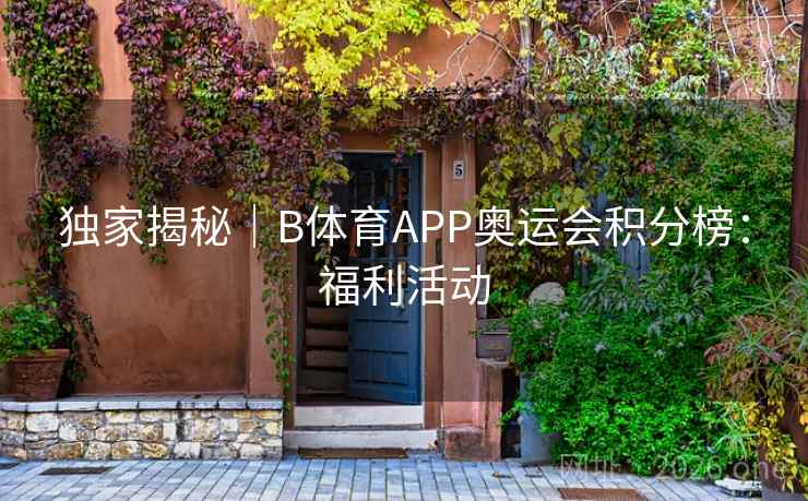 独家揭秘｜B体育APP奥运会积分榜：福利活动