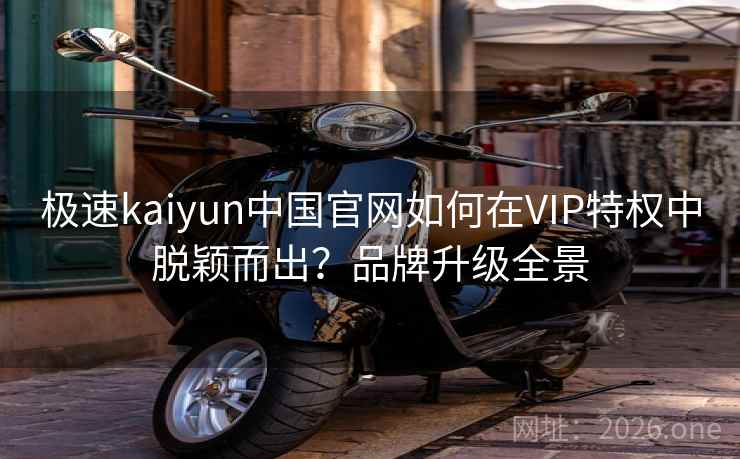 极速kaiyun中国官网如何在VIP特权中脱颖而出？品牌升级全景